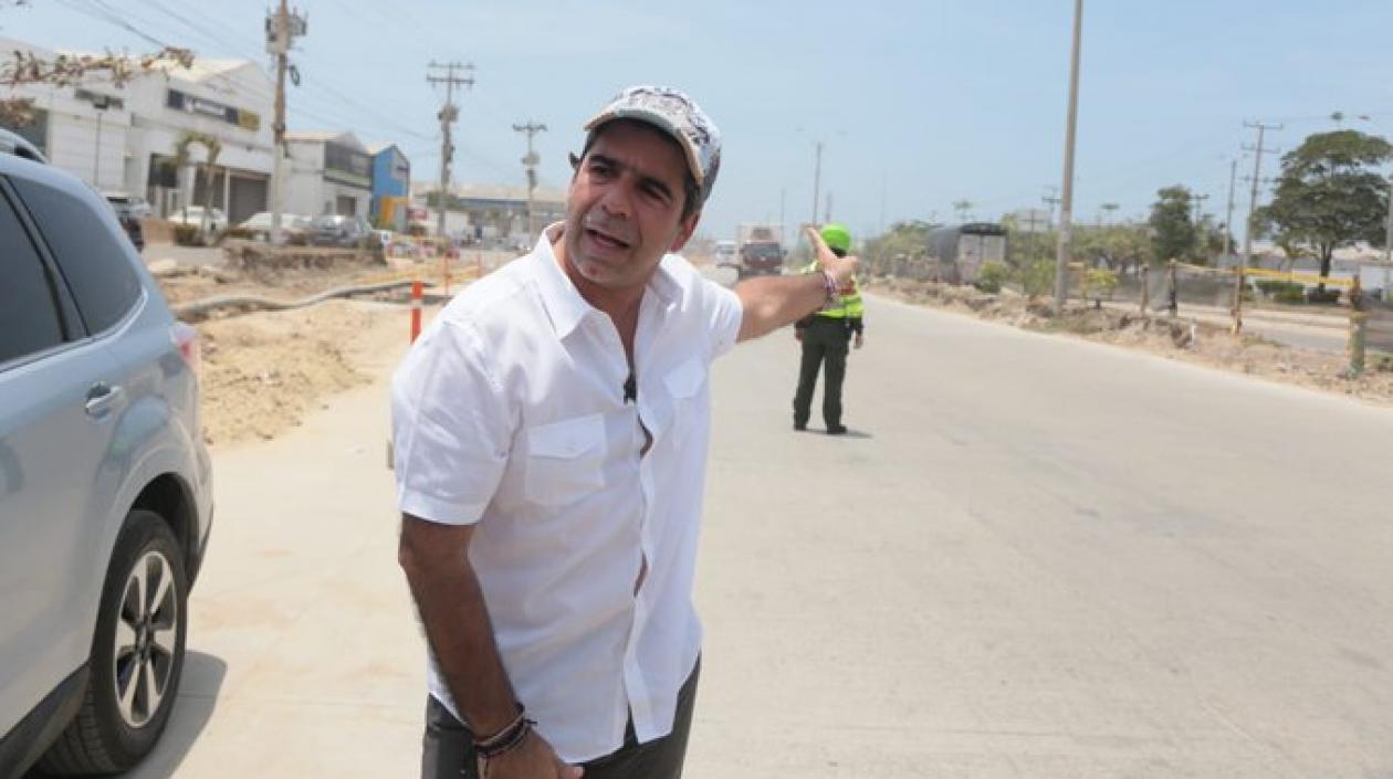 El Alcalde de Barranquilla, Alejandro Char.