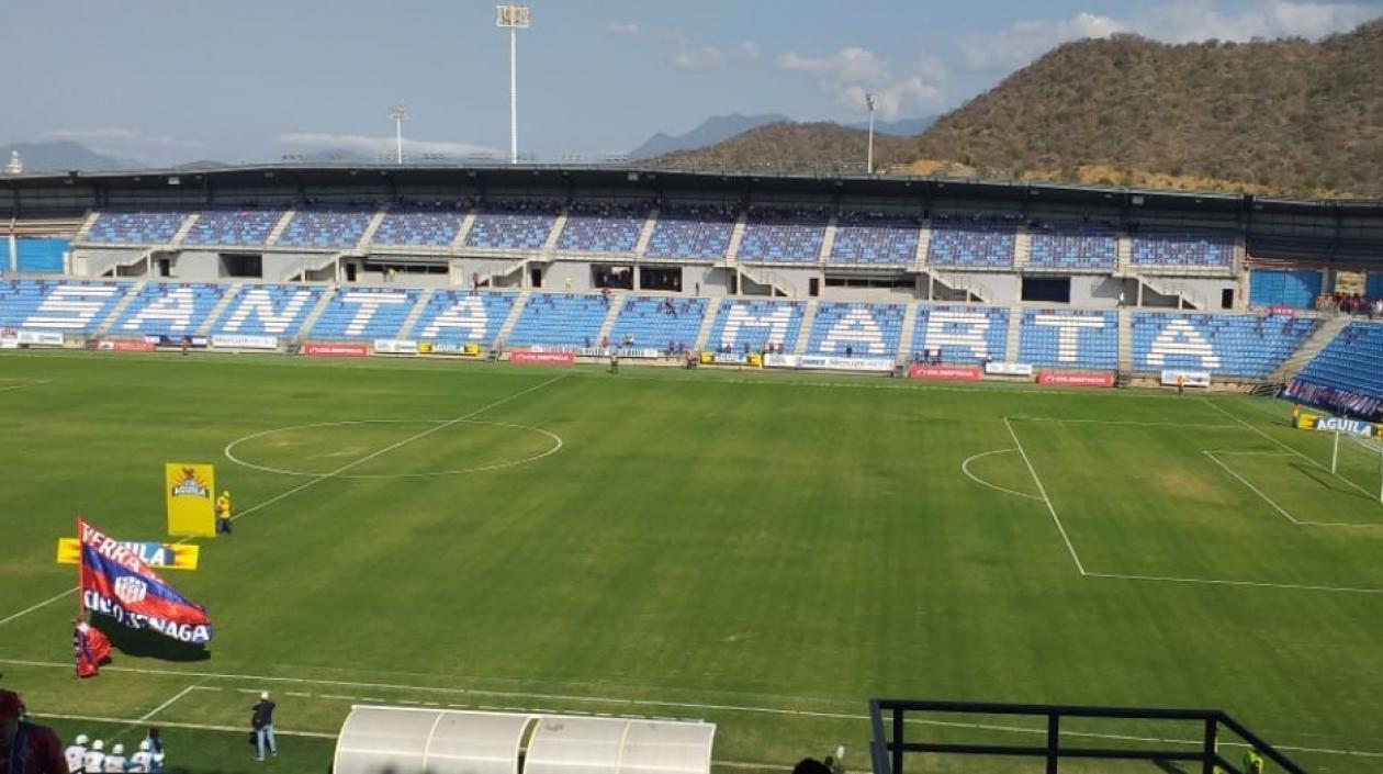 Estadio de Santa Marta.