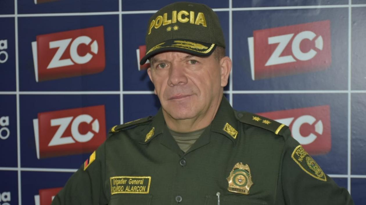 General Ricardo Alarcón, nuevo comandante de la Policía Metropolitana.