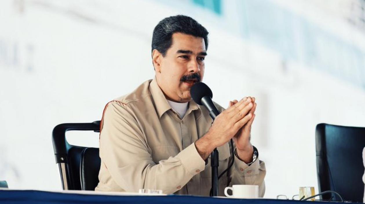 El Presidente de Venezuela, Nicolás Maduro.