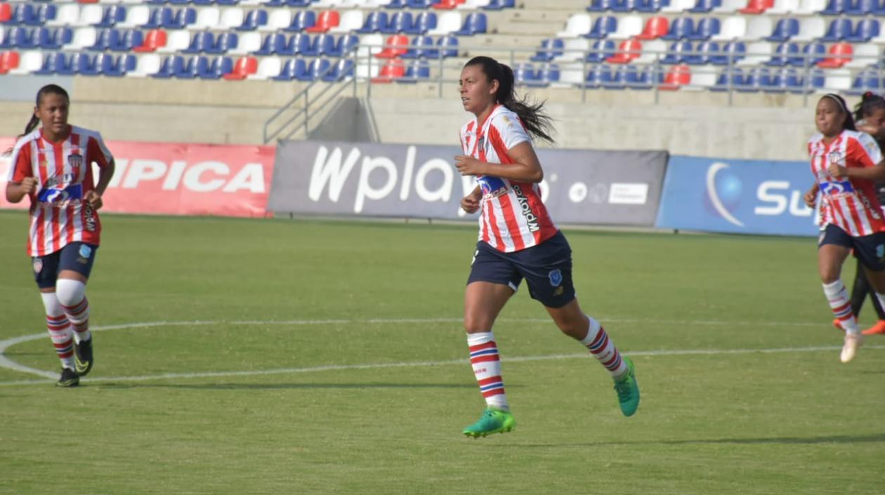 La celebración de Yoreli Rincón.