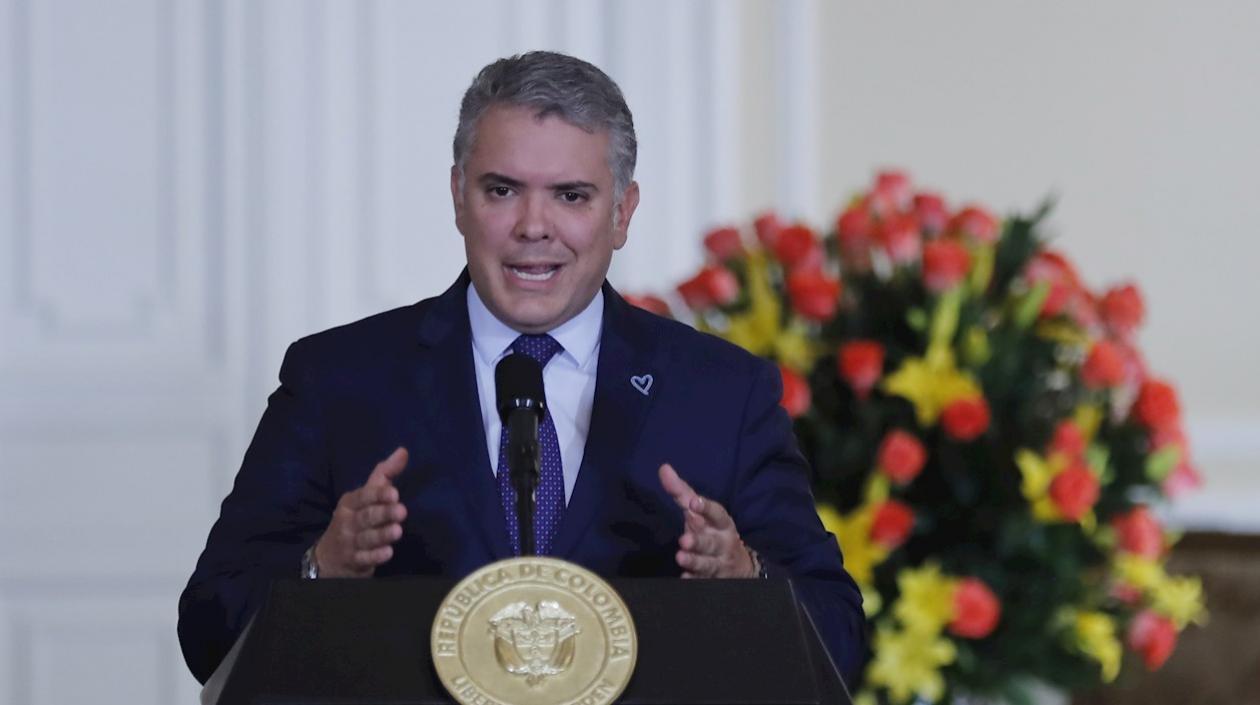 Iván Duque, Presidente de Colombia.