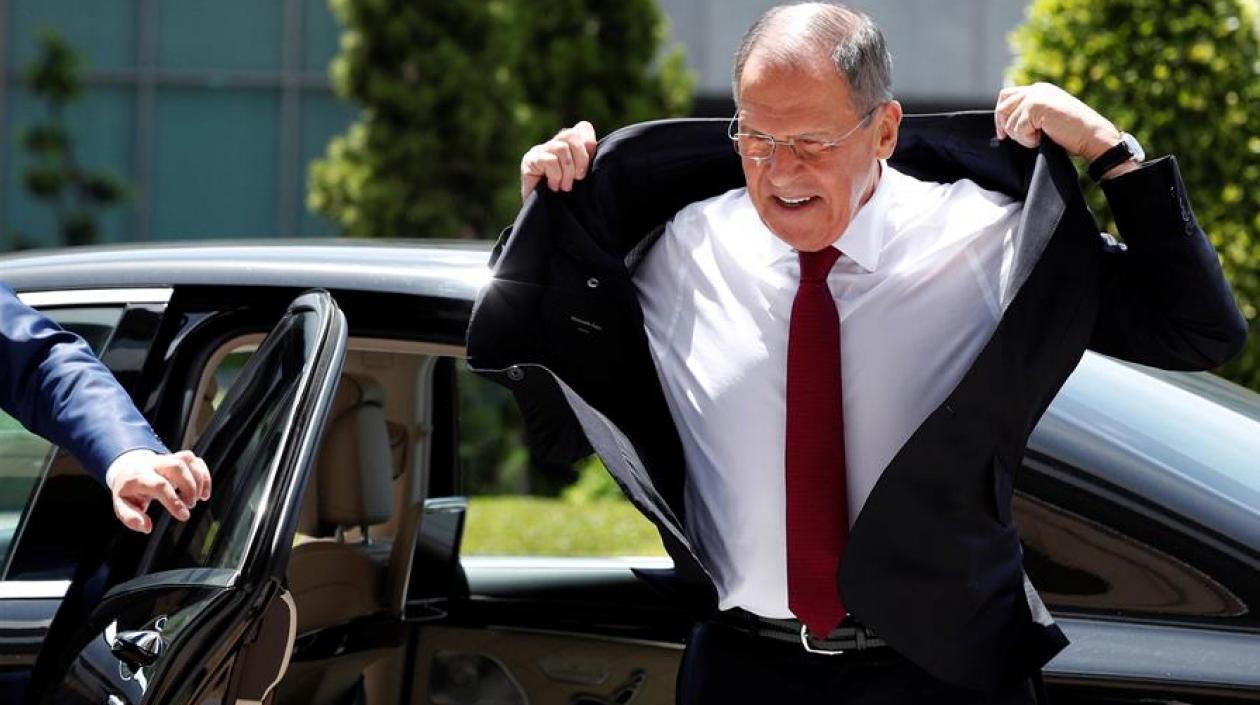  Serguéi Lavrov, ministro de Exteriores ruso.