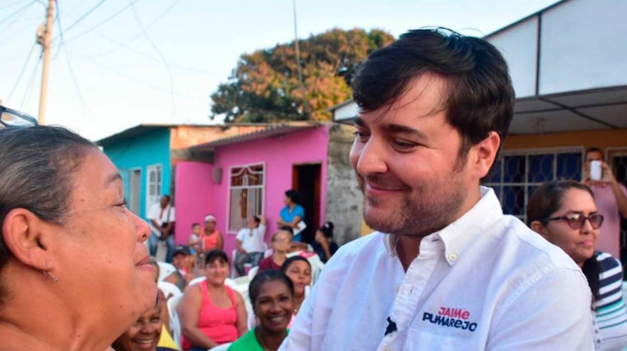 Jaime Pumarejo, candidato a la Alcaldía de Barranquilla.