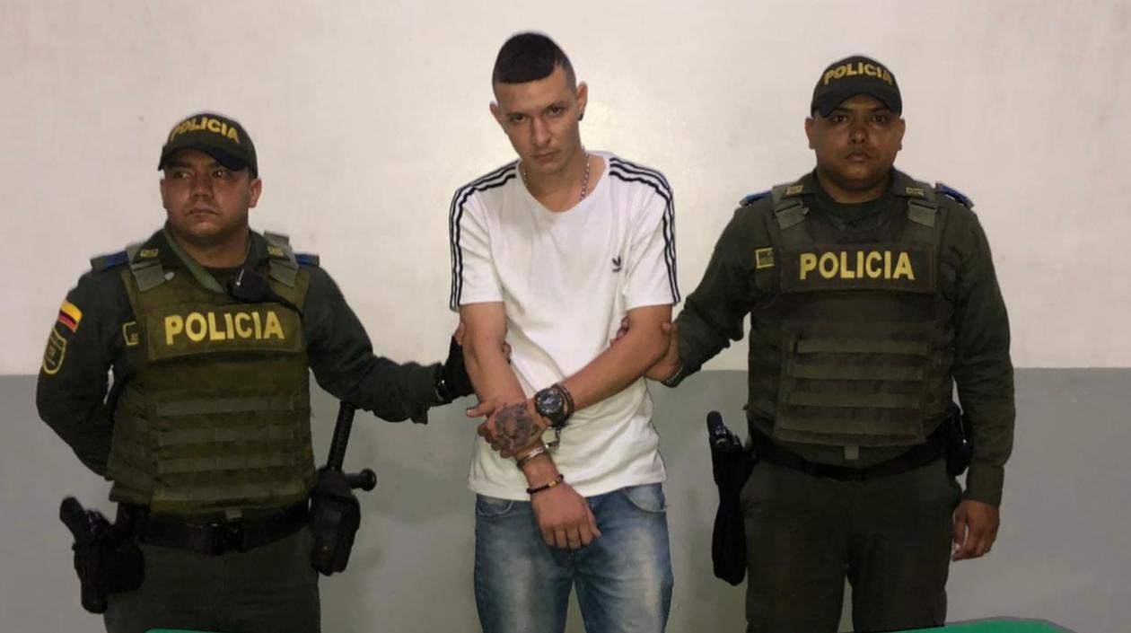 El hombre fue conducido a la URI de la Fiscalía.