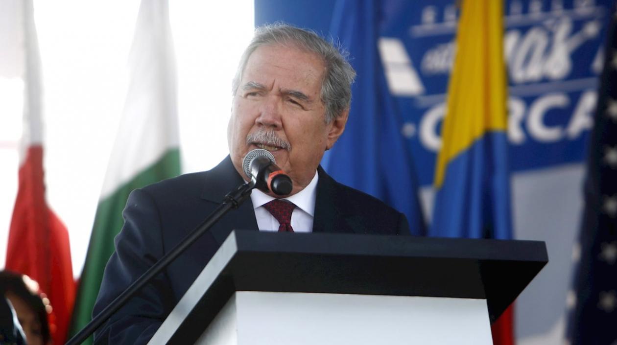 El ministro de Defensa, Guillermo Botero