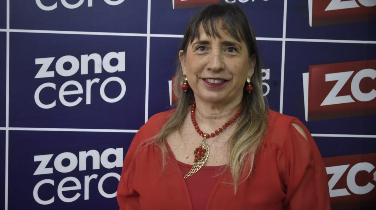 Piedad Morales Marino, presidente del capítulo Atlántico del Colegio Colombiano de Nutricionistas.