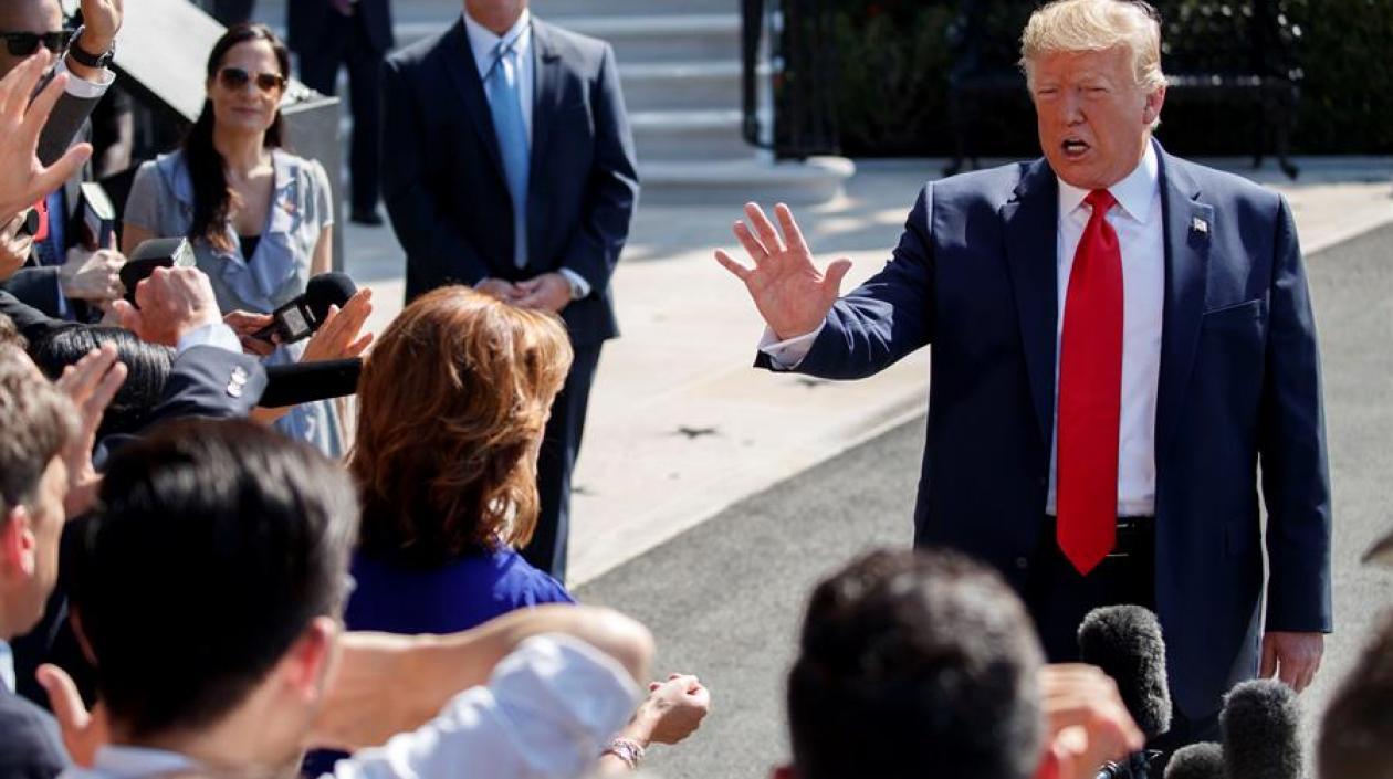 Donald Trump, presidente de los Estados Unidos.