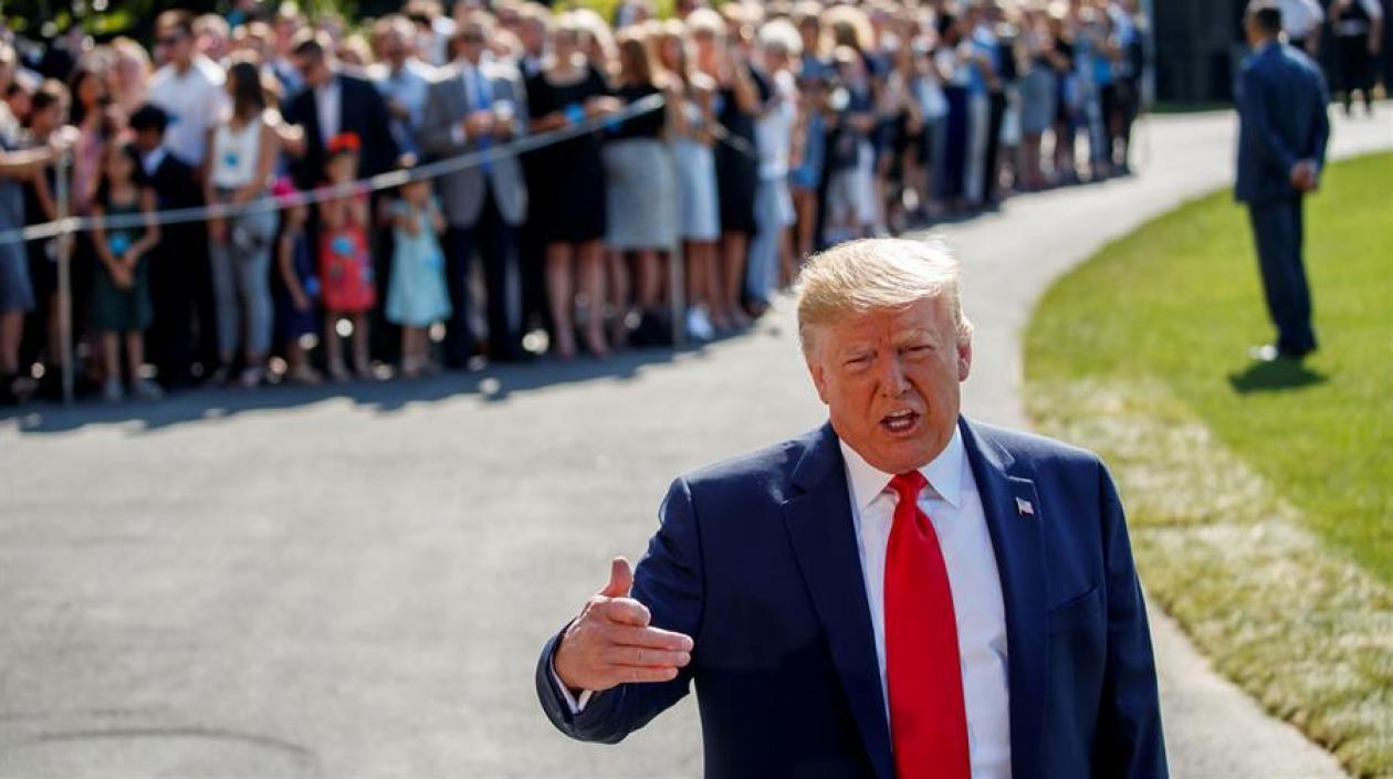 Donald Trump, presidente de Estados Unidos. 