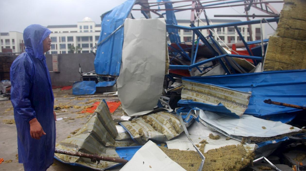 El tifón Lekima es el noveno del año que llega a China.