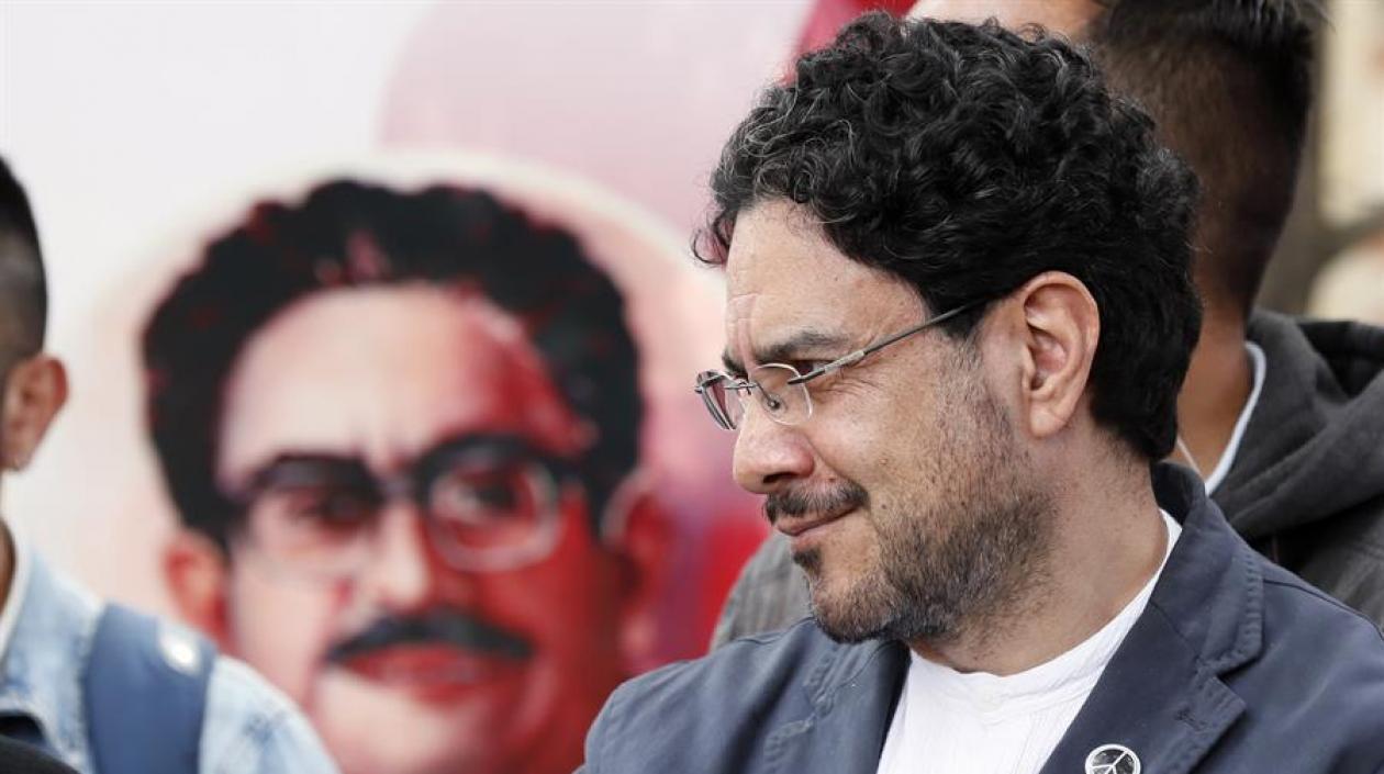 El senador Iván Cepeda.