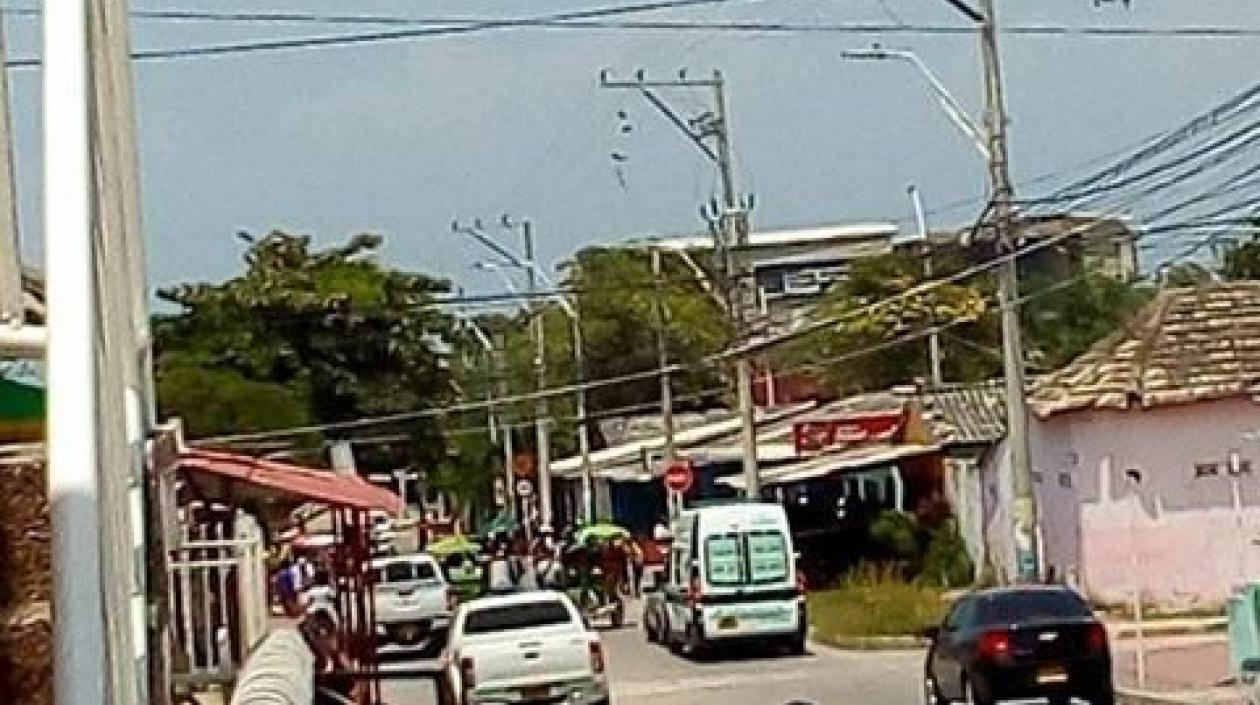 Lugar de los hechos.