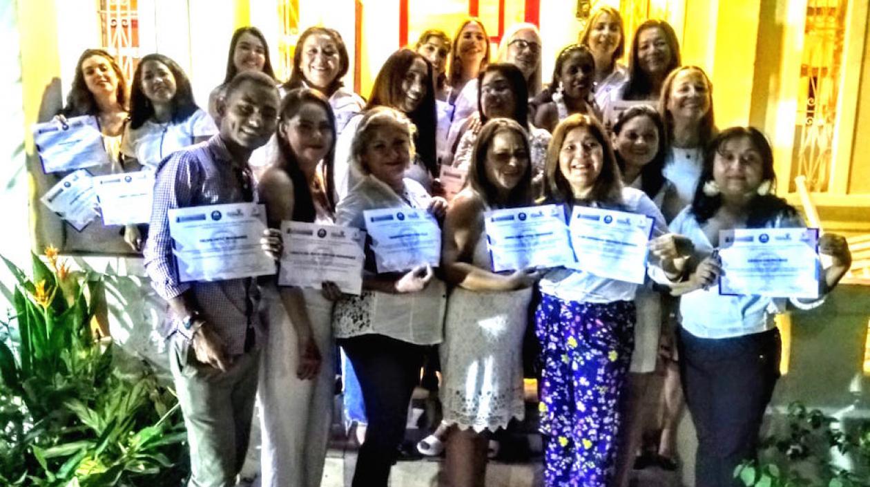 Participantes en la capacitación.