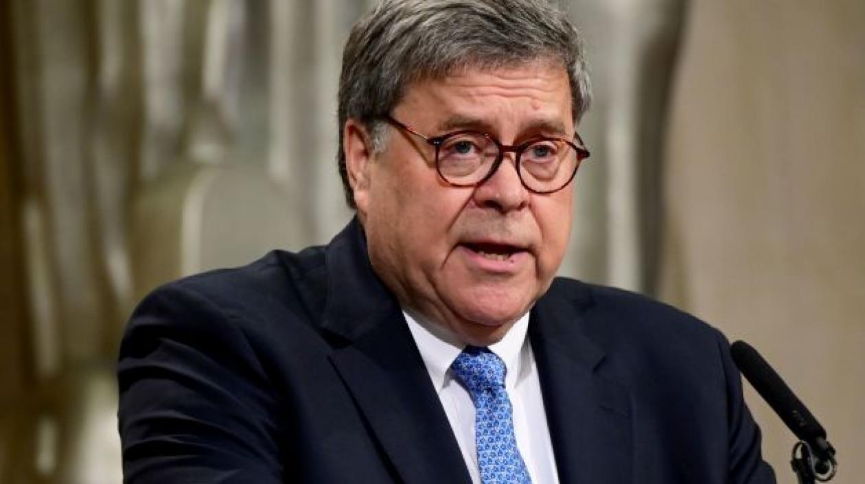 El Fiscal General de Estados Unidos, William Barr.