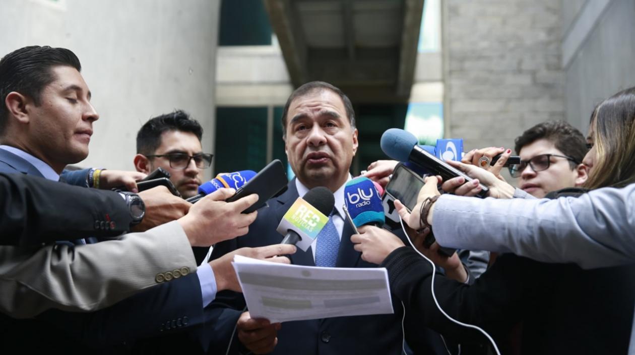 Fabio Espitia, Fiscal General de la Nación, encargado.