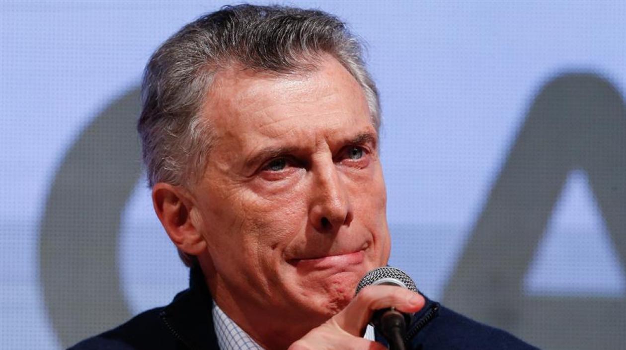 Mauricio Macri, presidente de Argentina.