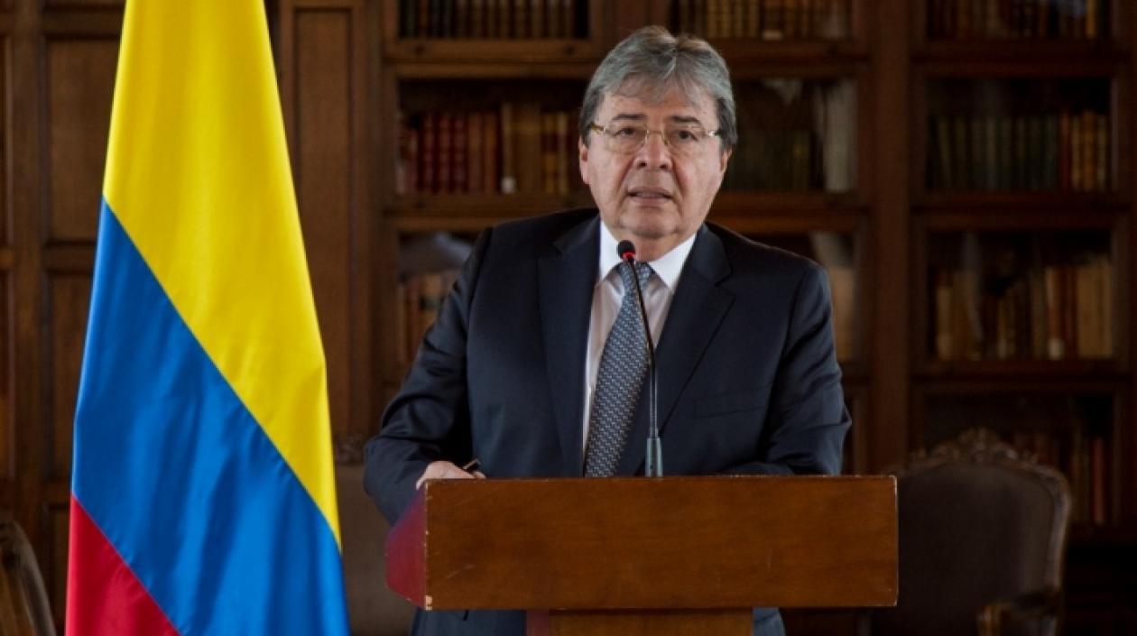 Carlos Holmes Trujillo, canciller de Colombia.