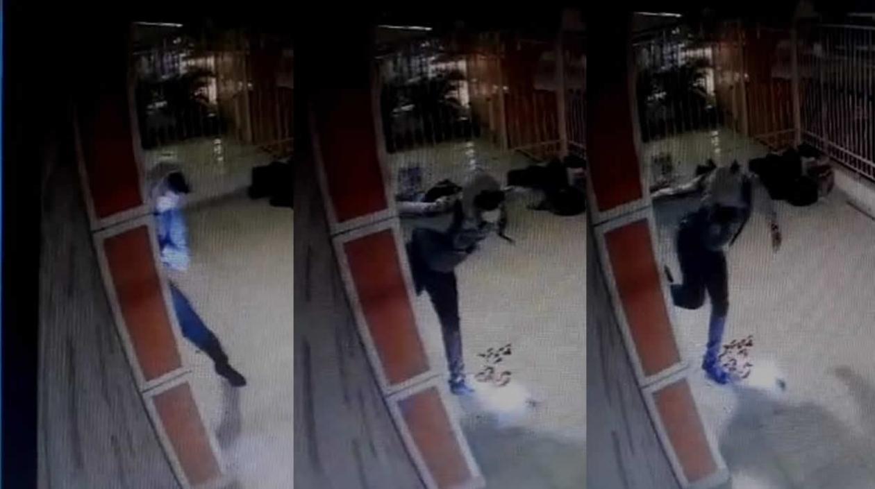 Ladrones herido de casa en San José.