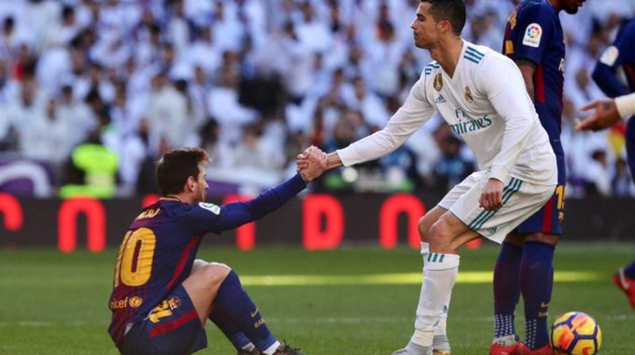 Lionel Messi y Cristiano Ronaldo.