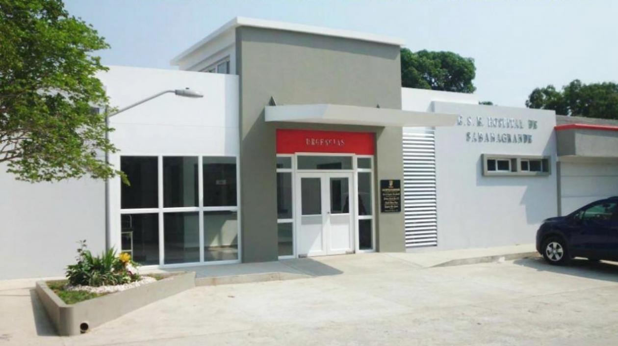 La víctima fue llevada al hospital de Sabanagrande.