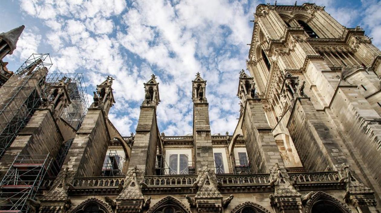 Así está la catedral actualmente.