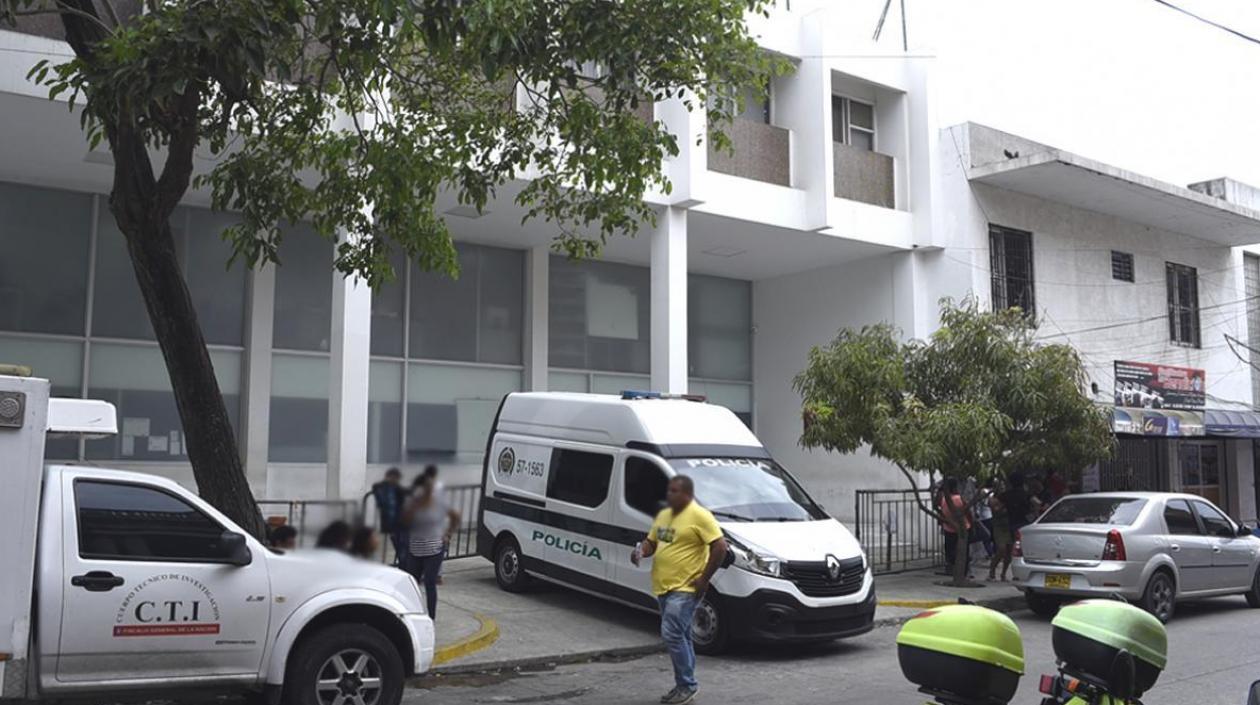 Unidad de Reacción Inmediata en Barranquilla.