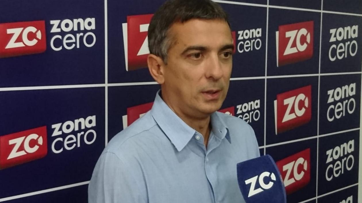  Carlos Sarabia, gerente del Alumbrado Público de Barranquilla.