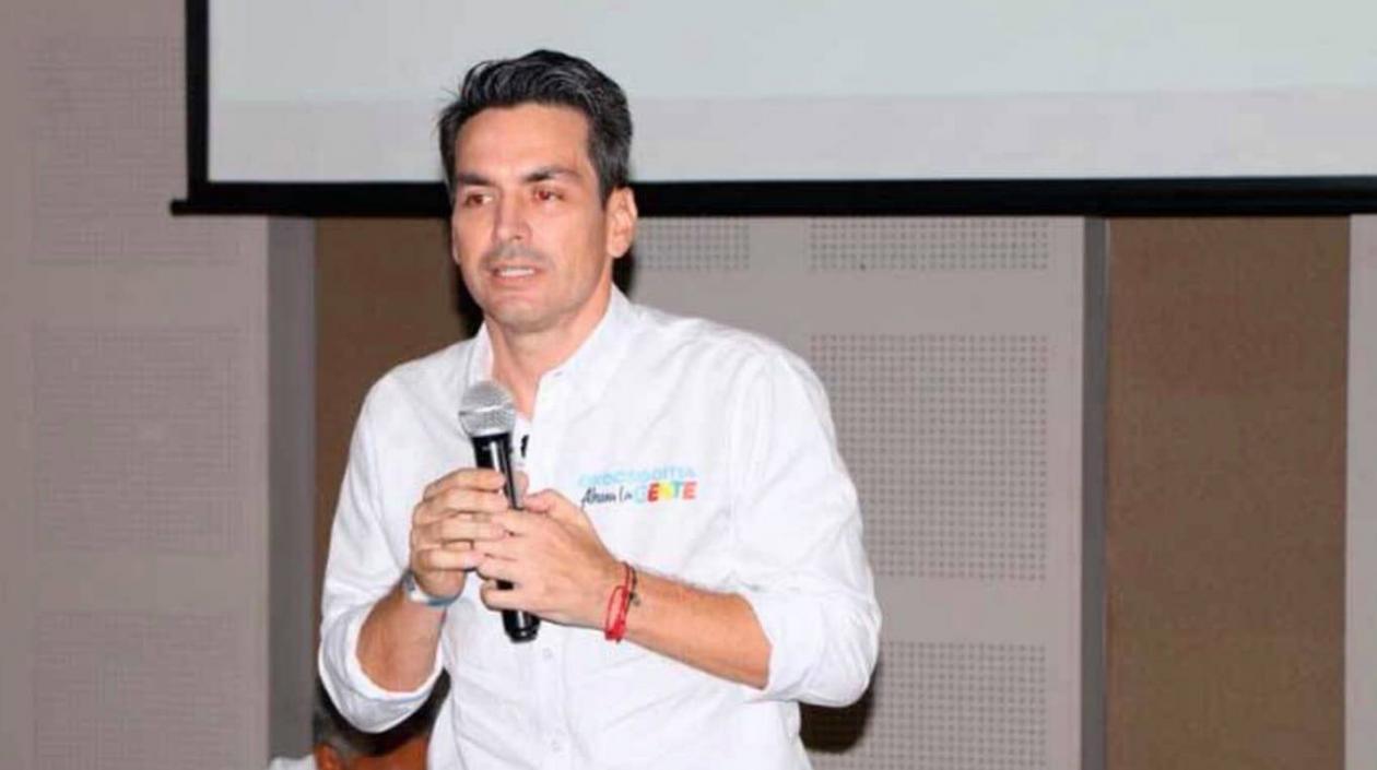 Carlos Alberto Ordosgoitia Sanín, candidato a la alcaldía de Montería.