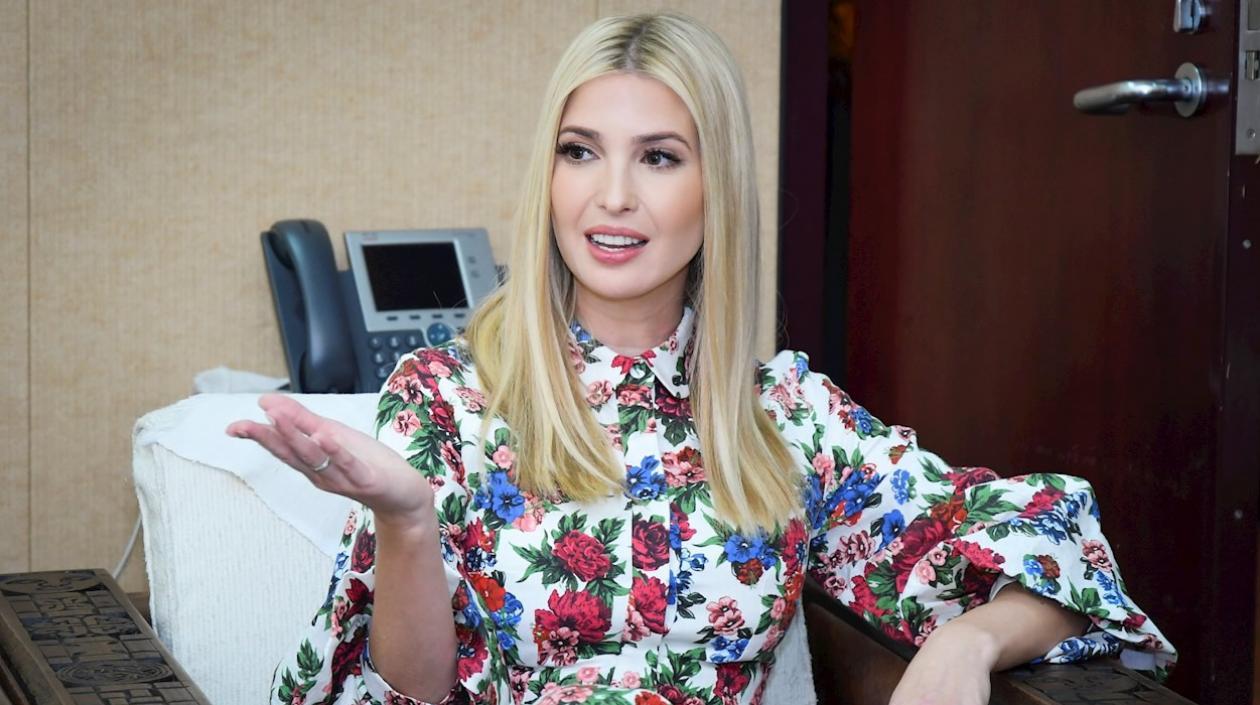 Ivanka Trump, hija del presidente de EE.UU., Donald Trump
