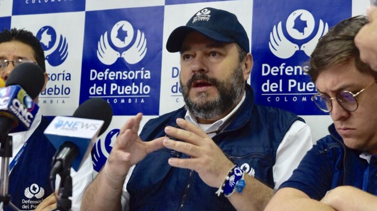 El Defensor del Pueblo, Carlos Negret.