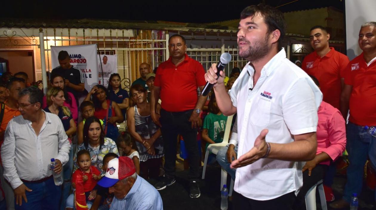 El candidato Jaime Pumarejo.
