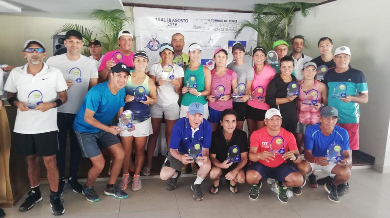 Ganadores del II ITF Senior Grado 5 Copa Armando González Ibáñez- Alamar