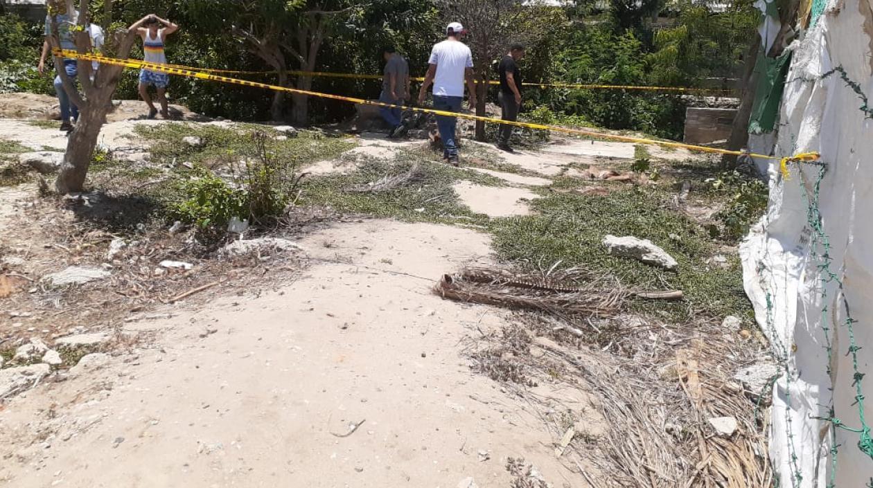 Lugar de los hechos.