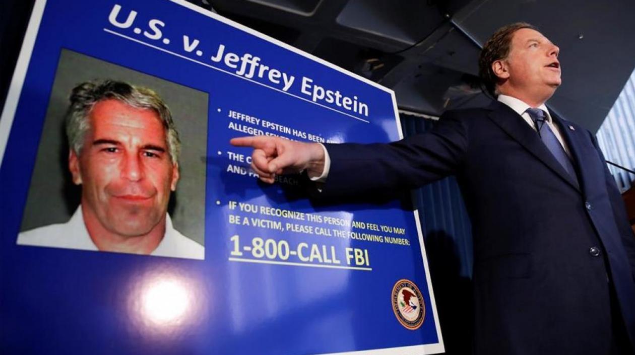 Imagen del millonario Jeffrey Epstein.