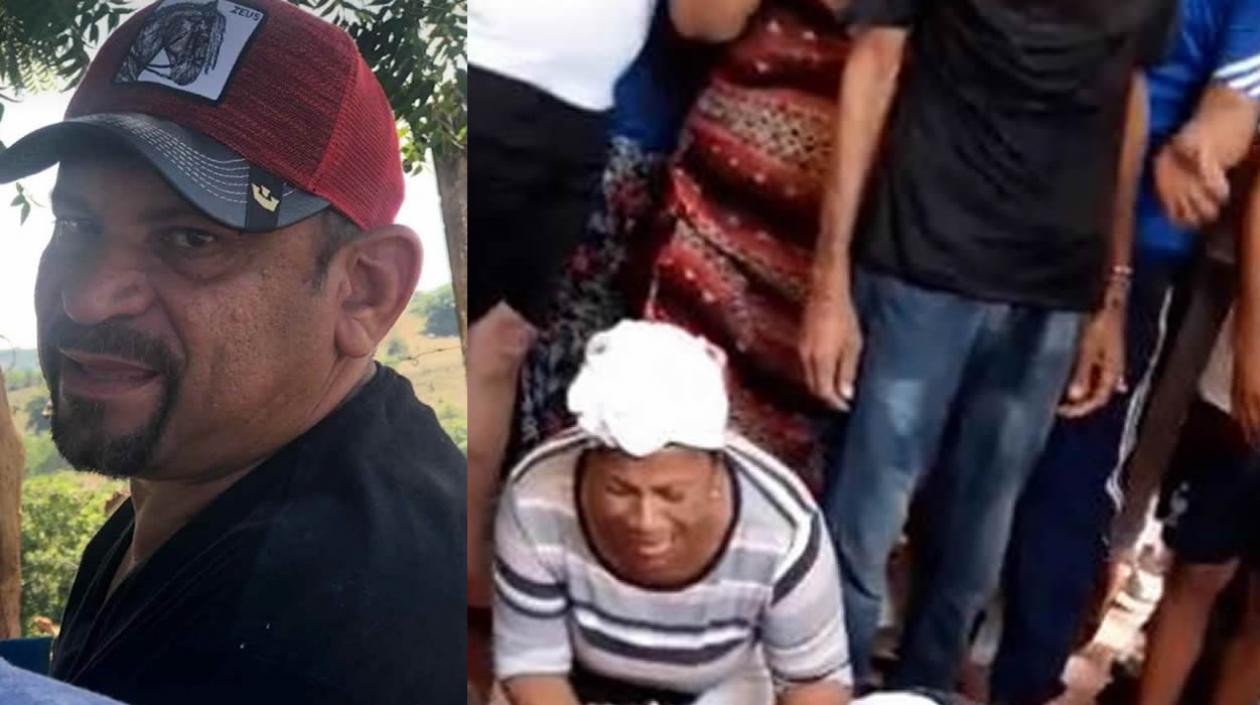 El hombre quedó tendido en la terraza de una tienda del sector.