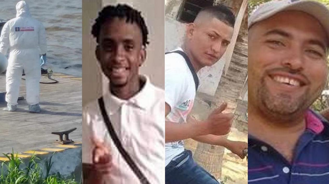 Algunas de las personas fallecidas durante el fin de semana.