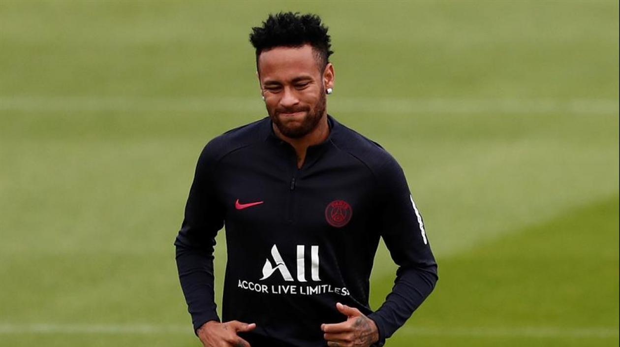 El delantero brasileño Neymar.