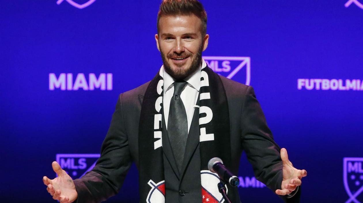 David Beckham, propietario del Inter Miami. 