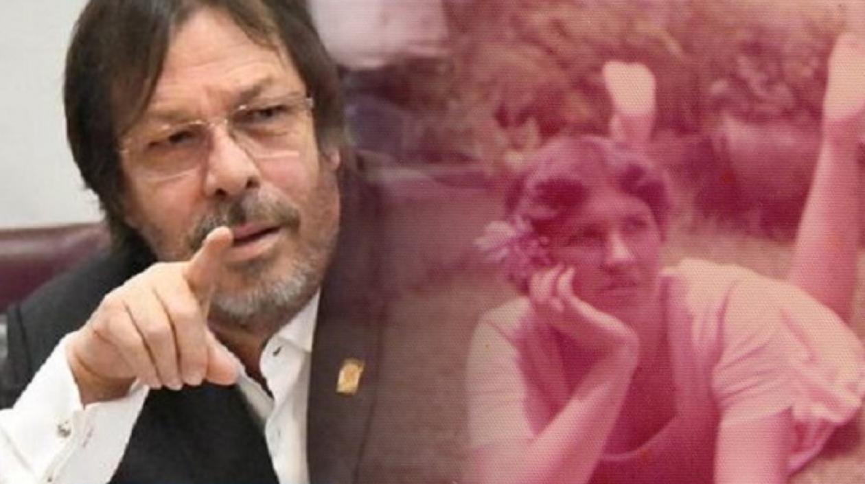 El Representante César Lorduy y Alicia Ribaldo.