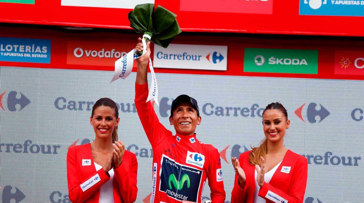Nairo Quintana, ciclista colombiano, excampeón de la Vuelta a España. 