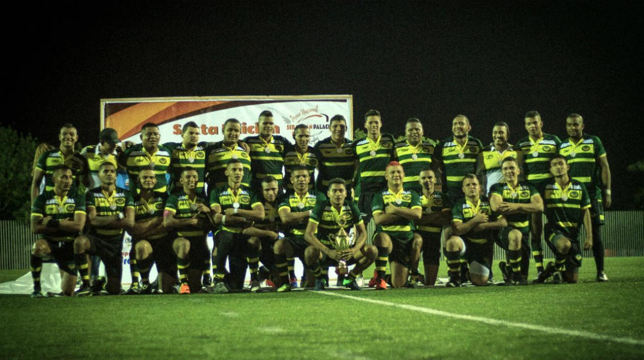 Club Zenú, campeones en la rama masculina, categoría mayores. 