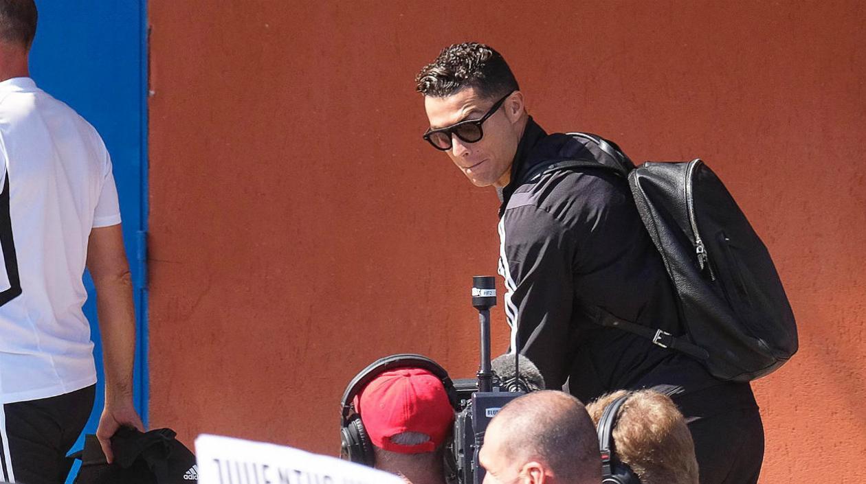 Cristiano Ronaldo, delantero portugués. 