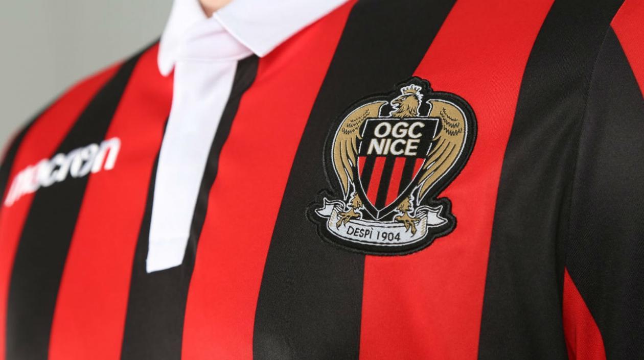 Camiseta del equipo Niza de Francia. 