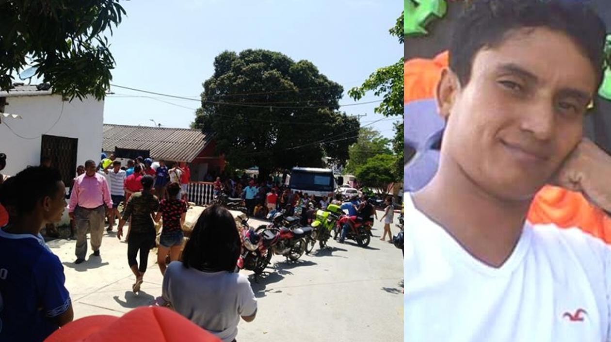 Alex Alberto Sanabria Romero murió en el lugar de los hechos.