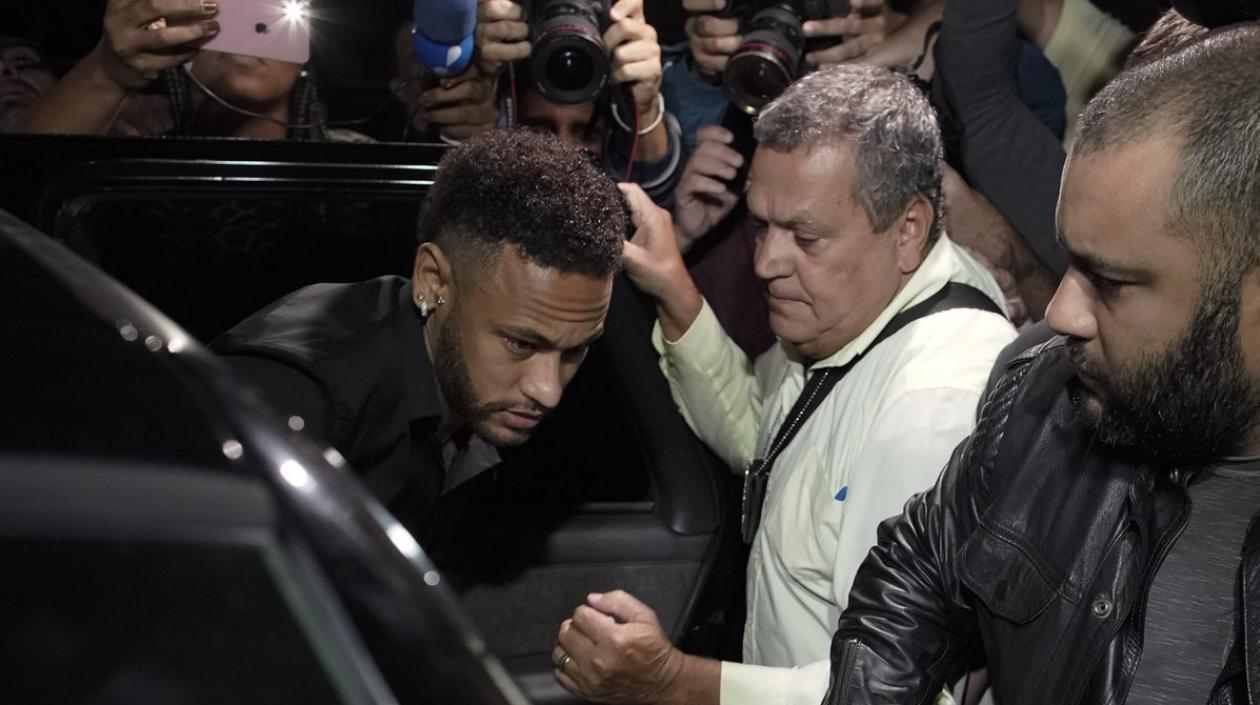 El delantero brasileño Neymar.