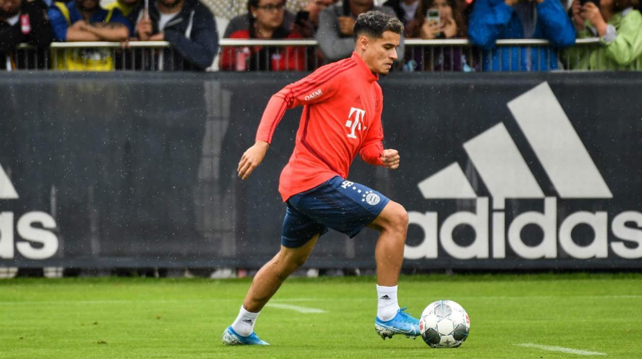 Philippe Coutinho, jugador del Bayern Múnich. 
