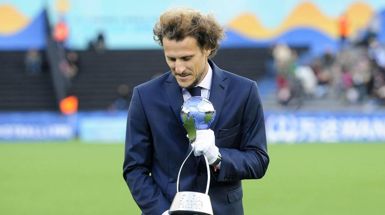 Diego Forlan, exjugador uruguayo. 