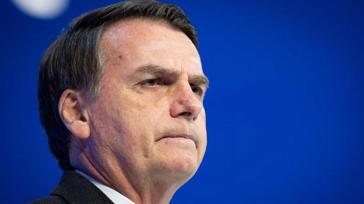 El presidente brasileño, Jair Bolsonaro.