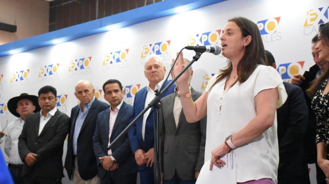 La Consejera para las Regiones, Karen Abudinen