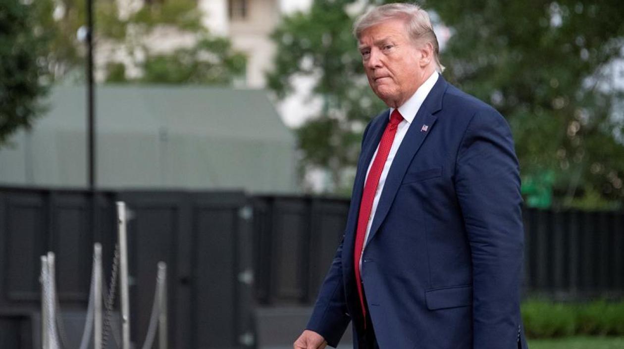 Donald Trump, presidente de los Estados Unidos.